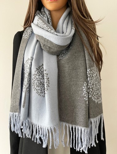 Mulberry tree scarf blanket - tree,