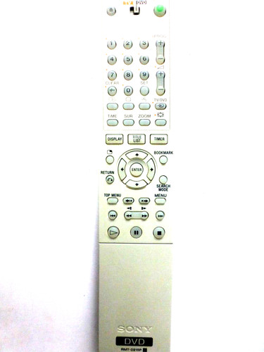Sony dvd recorder remote - dvd,
