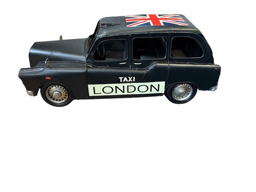 Metal tin london black taxi - london,