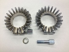 TRIUMPH EXHAUST FINNED CLAMPS