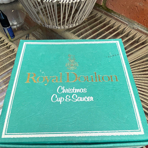Royal doulton christmas cup - cup, &
