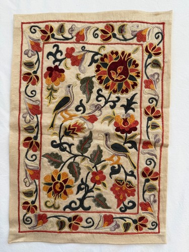 Uzbek handmade silk suzani - handmade,