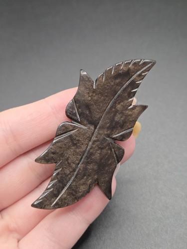 Vintage 1940s brown carved - vintage,