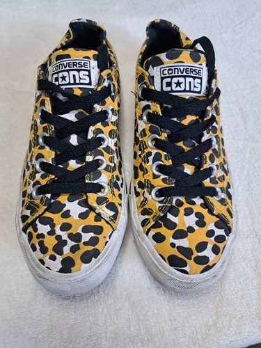 Converse cons yellow - yellow, leopard