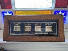 butlers and servants bell indicator box 