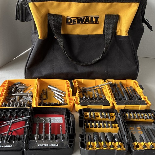Drill and screw - and, bits