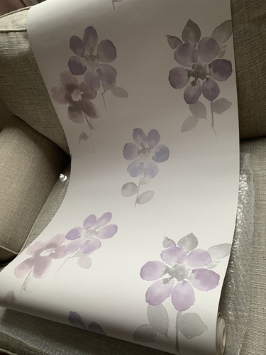 Next mauve watercolour bloom - mauve,