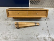 Mid-century Style Console Table 2 Drawers