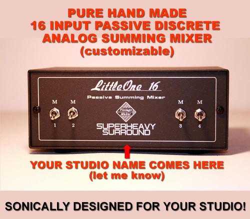 Order your analog studio - your,