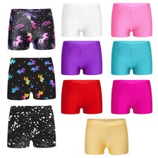 UK Girls Stretchy Dance Shorts