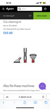 Dyson Genuine Car Cleaning Kit