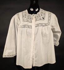 ANTIQUE EDWARDIAN WHITE COTTON