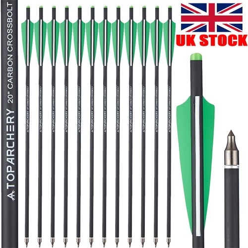 Carbon bolts arrows half - 20",