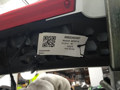 Ford fiesta spoiler - spoiler, tdci