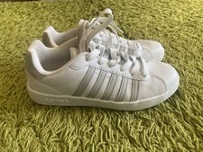 K-Swiss Women’s Tennis White Trainers Size UK 7 Brand New