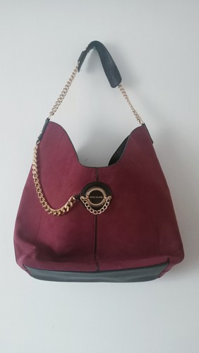 River island medium - river, burgundy