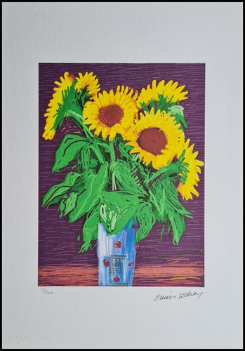 David hockney sunflowers - *, *