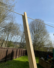Wooden extendable washing - extendable,