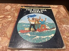Tintin: The Red Sea Sharks – 1960 First UK Edition - Rare Vintage Comic Book