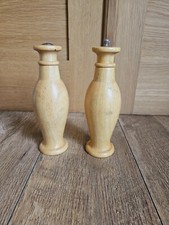 Vintage Wooden Salt And Pepper