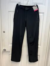 Women's Peter Storm Black Softshell Walking Trousers - UK Size 16 / 31" Leg