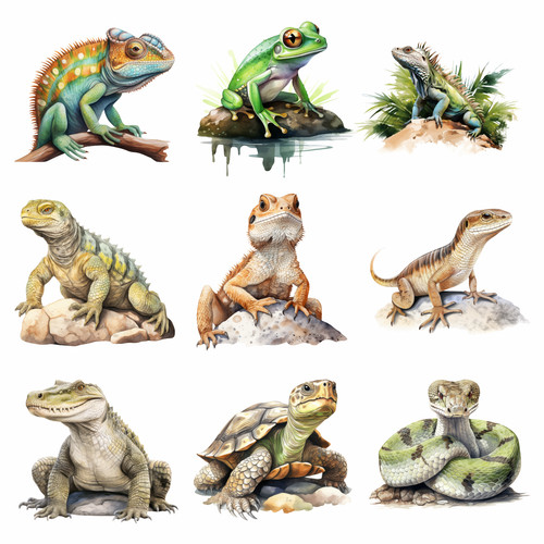 Reptile stickers mug - reptile,