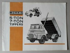 Morris 5 Ton & 7 Ton Tippers Brochure 1963 - WE  FF  FH