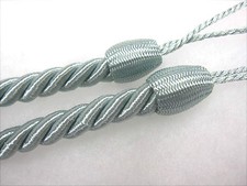 2 slim rope curtain tie backs