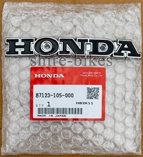 NEW Genuine Honda Metal Curved Tank Badge for SS50Z K1 K2 K3 ENGLAND CB100 K0-K1