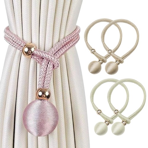 2pcs magnetic curtain tiebacks - 2pcs,