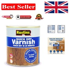 Quick Dry Varnish Clear Satin