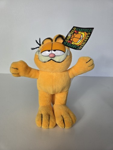 Vintage garfield plush cat - garfield,