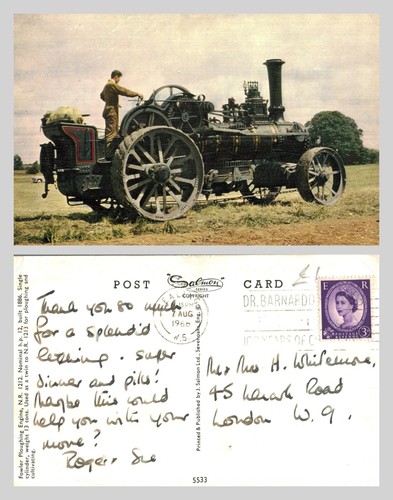 Vintage postcard fowler - vintage,