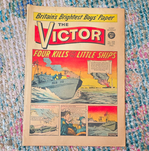 The victor comic book 208 - comic, no.