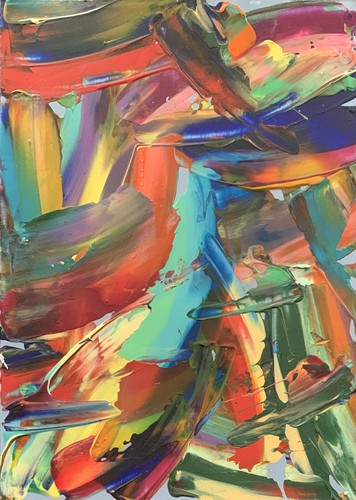Original textured abstract - original,