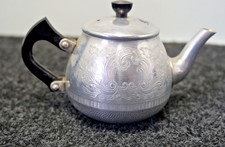 Vintage Swan Brand Carlton Aluminium 2 Cup Tea Pot