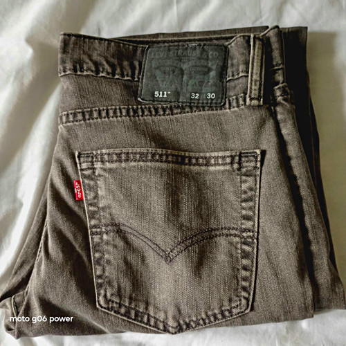 Levi 511 men slim - slim, grey