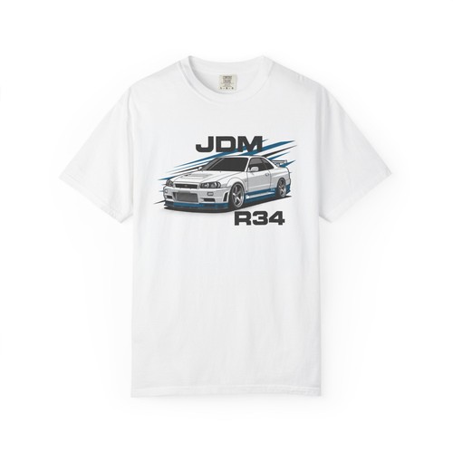 Jdm r34 skyline illustration - jdm,