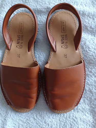 Spanish leather sandal size - spanish,