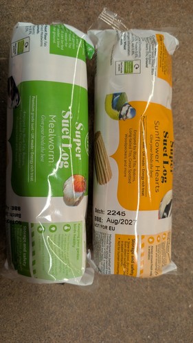 Rspb suet large logs - suet,