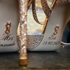 Personalised Wedding Shoe