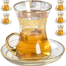 Elegant Turkish Tea Glasses