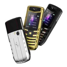 Unlocked V5 PRO Luxury Mini Cell Mobile Phone Metal Body 2G Dual Sim Speed Dail
