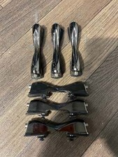 TAMA Superstar Black Chrome 4” Tom Drum Lugs 40mm Hardware Set Of 6 #MG68