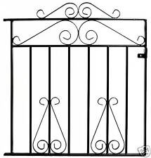 WROUGHT IRON METAL GARDEN SIDE GATE Mayfair to fit 3ft opening