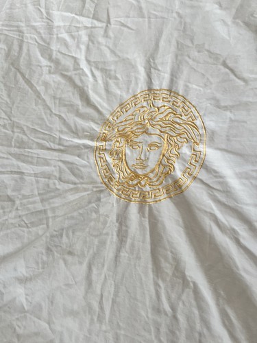 Cream single duvet cover with - duvet,