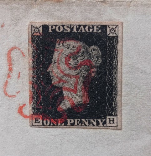 Queen victoria penny black - queen,