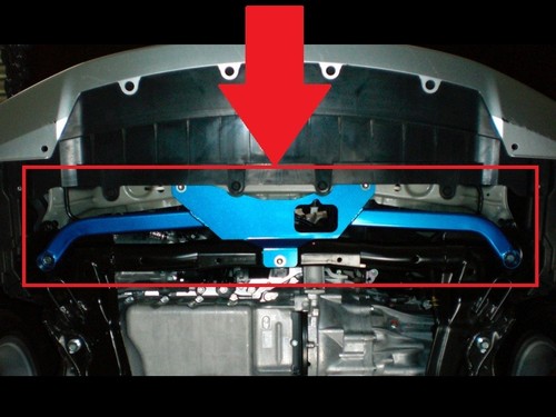 Cusco front member power brace - member,