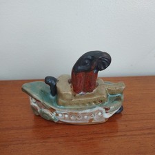  Tremar Liner Ship Boat Studio Pottery Cornwall hand crafted 70's Excellent 