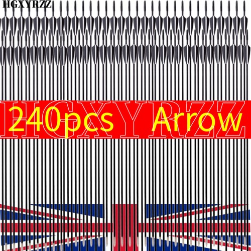 240pcs fibreglass arrows 31 - arrows,